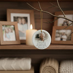 Grandma Memorial Personalized Ornament – Photo & Name Keepsake