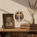 Grandma Memorial Wooden Ornament – Remembrance Keepsake Gift