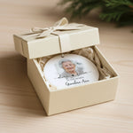 Grandma Memorial Photo Personalized Ornament – Remembrance Gift