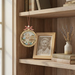 Grandma Memorial Photo Wooden Ornament – Remembrance Gift