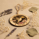 Grandma Memorial Wooden Ornament – Custom Sympathy Gift