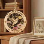 Grandma Memorial Wooden Ornament – Custom Sympathy Gift
