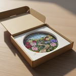 Grandma's Garden Personalized Stained Glass Suncatcher – Gift for Grandma