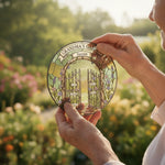 Grandma's Garden Personalized Stained Glass Suncatcher – Custom Gift