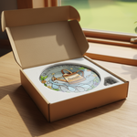 Generations Garden Stained Glass Suncatcher for Grandma – Personalized Gift