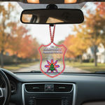 Grandparents Command Center Personalized Shape Acrylic Ornament