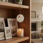 Memorial Cardinal Ornament for Grandma – Custom Memorial Gift