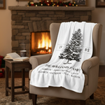 Our Family Tree Personalized Multigeneration Blanket