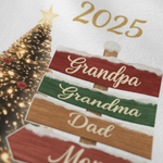 Personalized Multigeneration Family Tree Custom Blanket