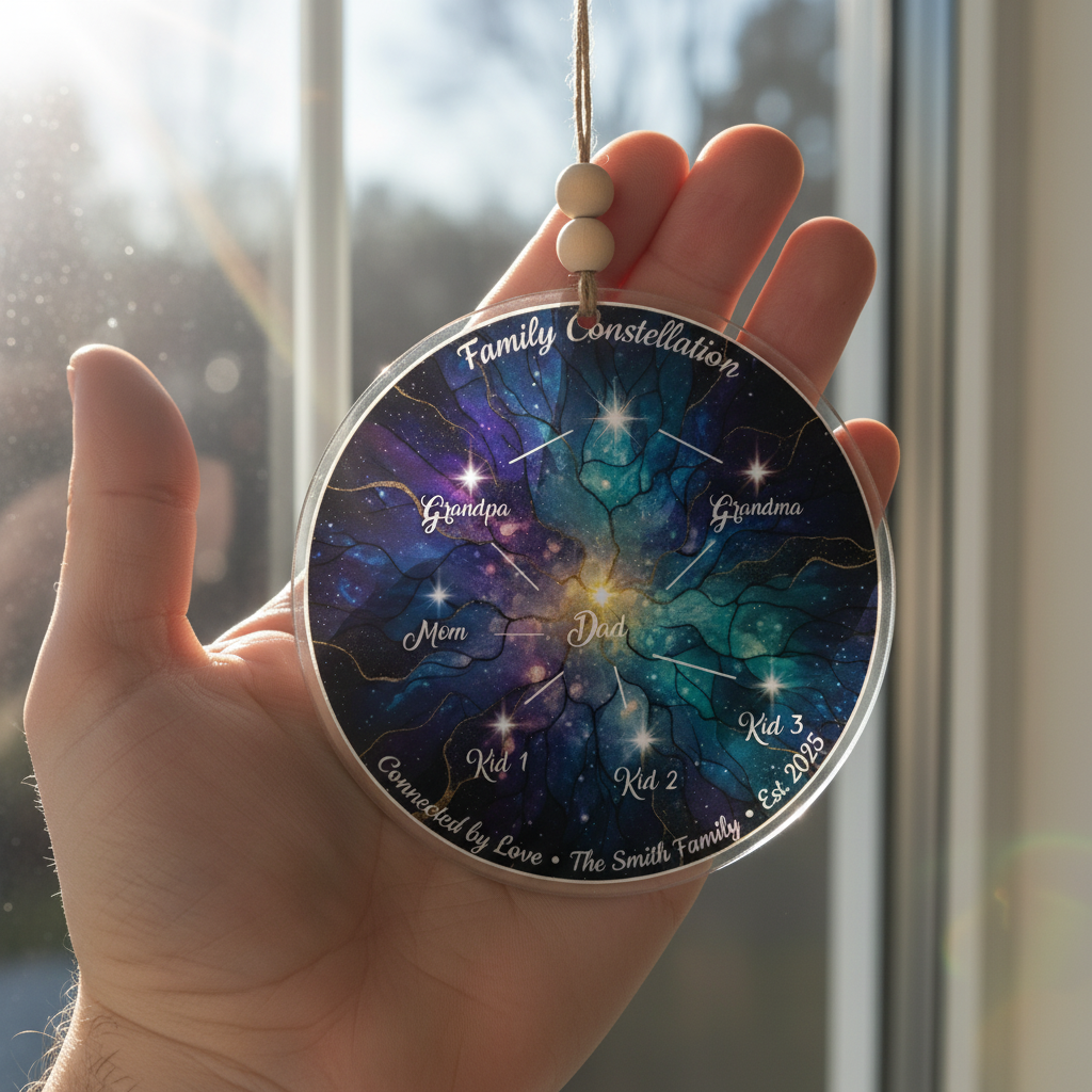 Personalized Family Constellation Ornament