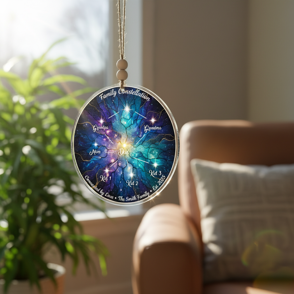 Personalized Family Constellation Ornament