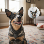 Personalized Pet Photo Ceramic Ornament Gift