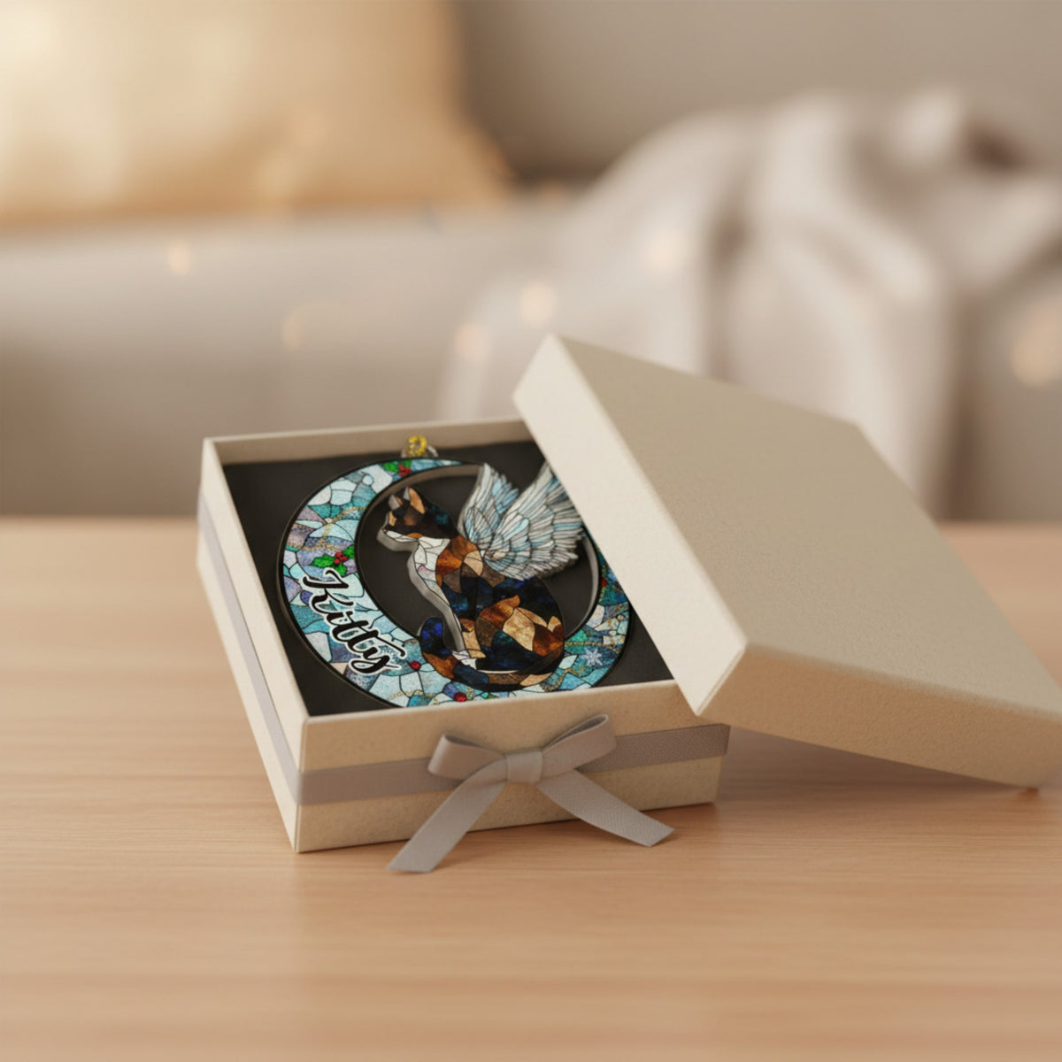 Loss of Pet Moon Suncatcher Keepsake