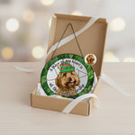 Personalized Rainbow Bridge Dog Ornament