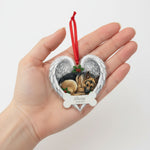Sleeping Pet Angel Ornament for Dog Owners | Personalized Sympathy Gift for Pet Loss