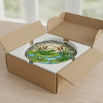 Grandma's Frog Garden Suncatcher – Custom Names Gift