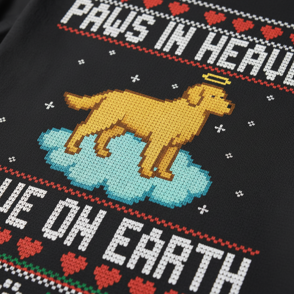 Dog Memorial Ugly Sweatshirt