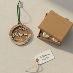 Grandma’s Garden Wooden Ornament – Personalized Name and Grandkids Year Keepsake