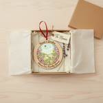 Garden Path Wooden Ornament for Nana – Personalized Grandkids Name Family Keepsake