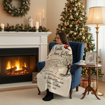 Custom Grandma Memorial Blanket | Personalized Sympathy Gift