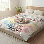 Grandma Memorial Photo Blanket | Custom Sympathy Gift