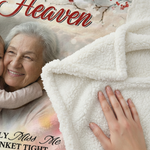 Grandma Memorial Photo Blanket | Custom Sympathy Gift