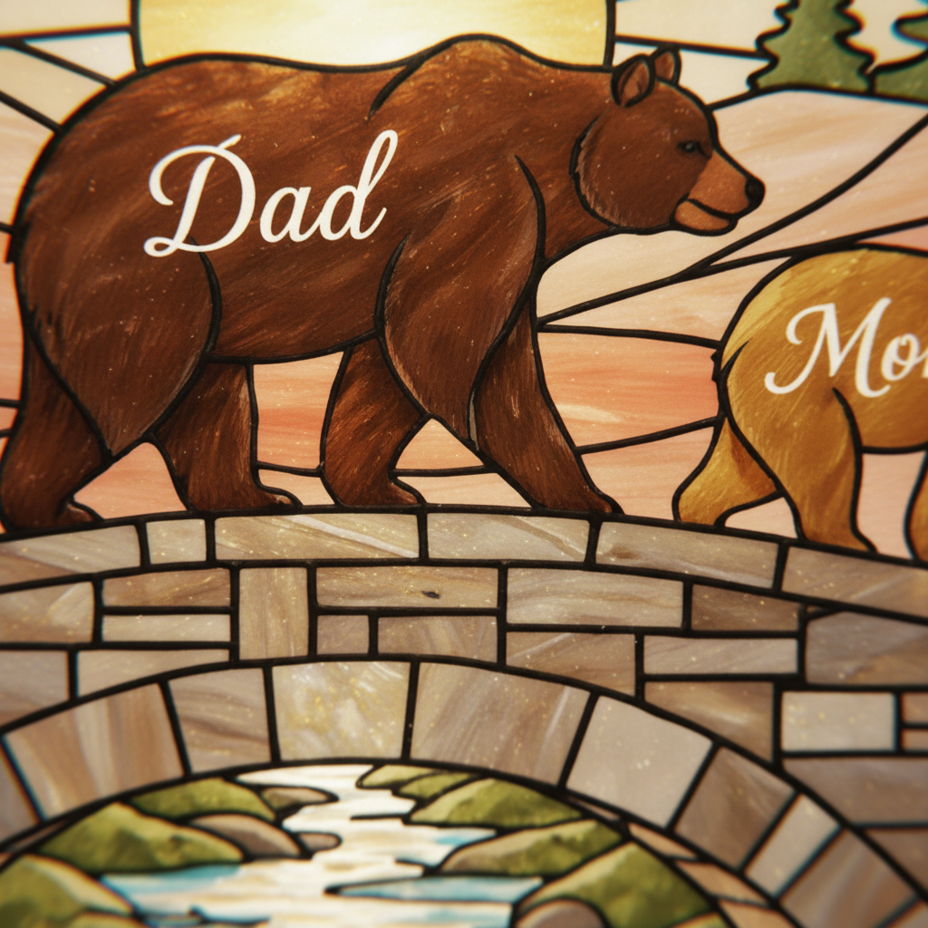 Generations of Light Personalized Family Suncatcher – Custom Name