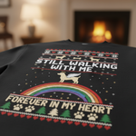 Pet Memorial Portrait Embroidered Ugly Sweatshirt