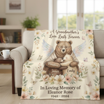 Personalized Grandma Memorial Blanket | Sympathy Gift