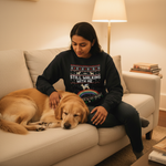 Pet Memorial Portrait Embroidered Ugly Sweatshirt