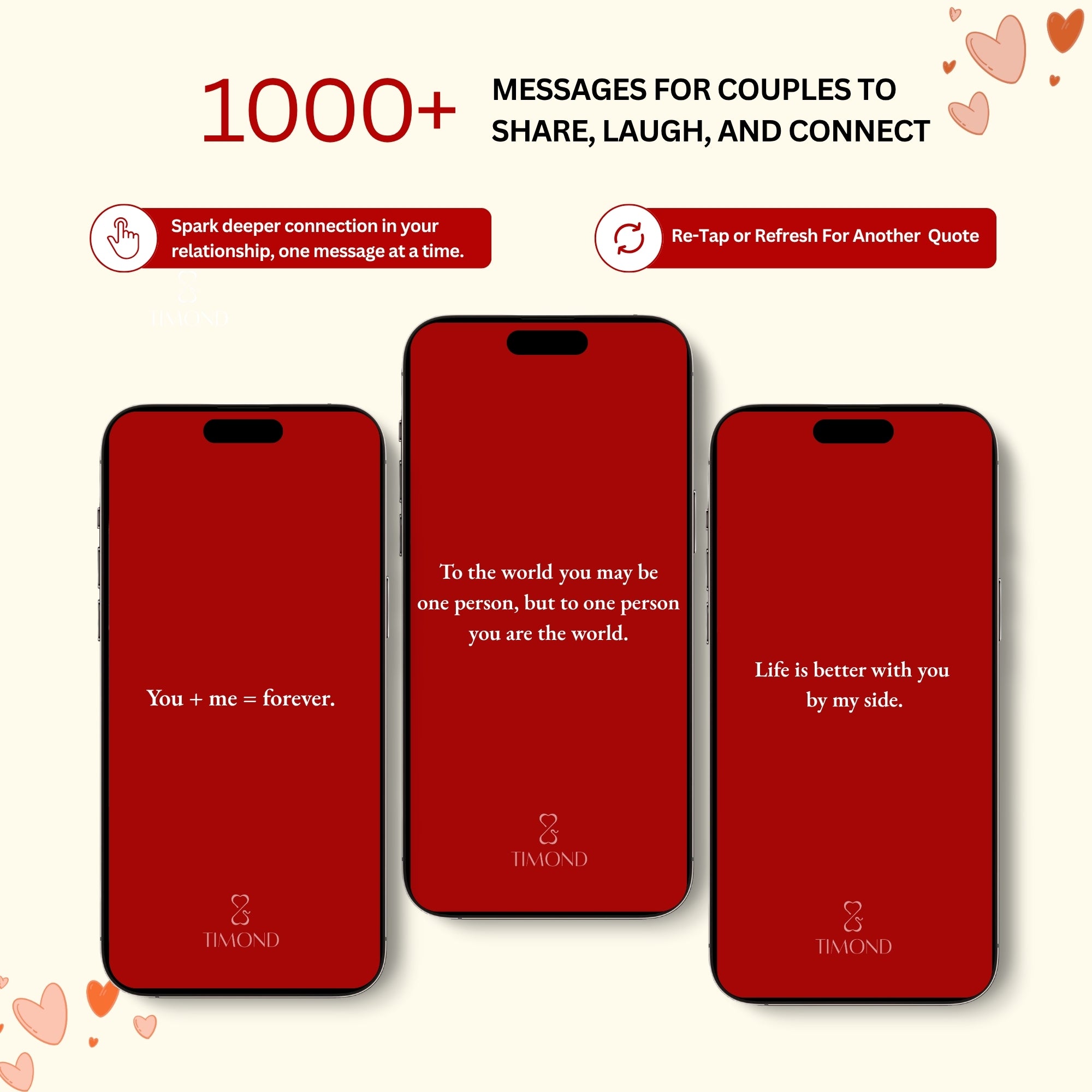 Personalized Names with I Love You Always and Forever Long Distance Couple QR Mug