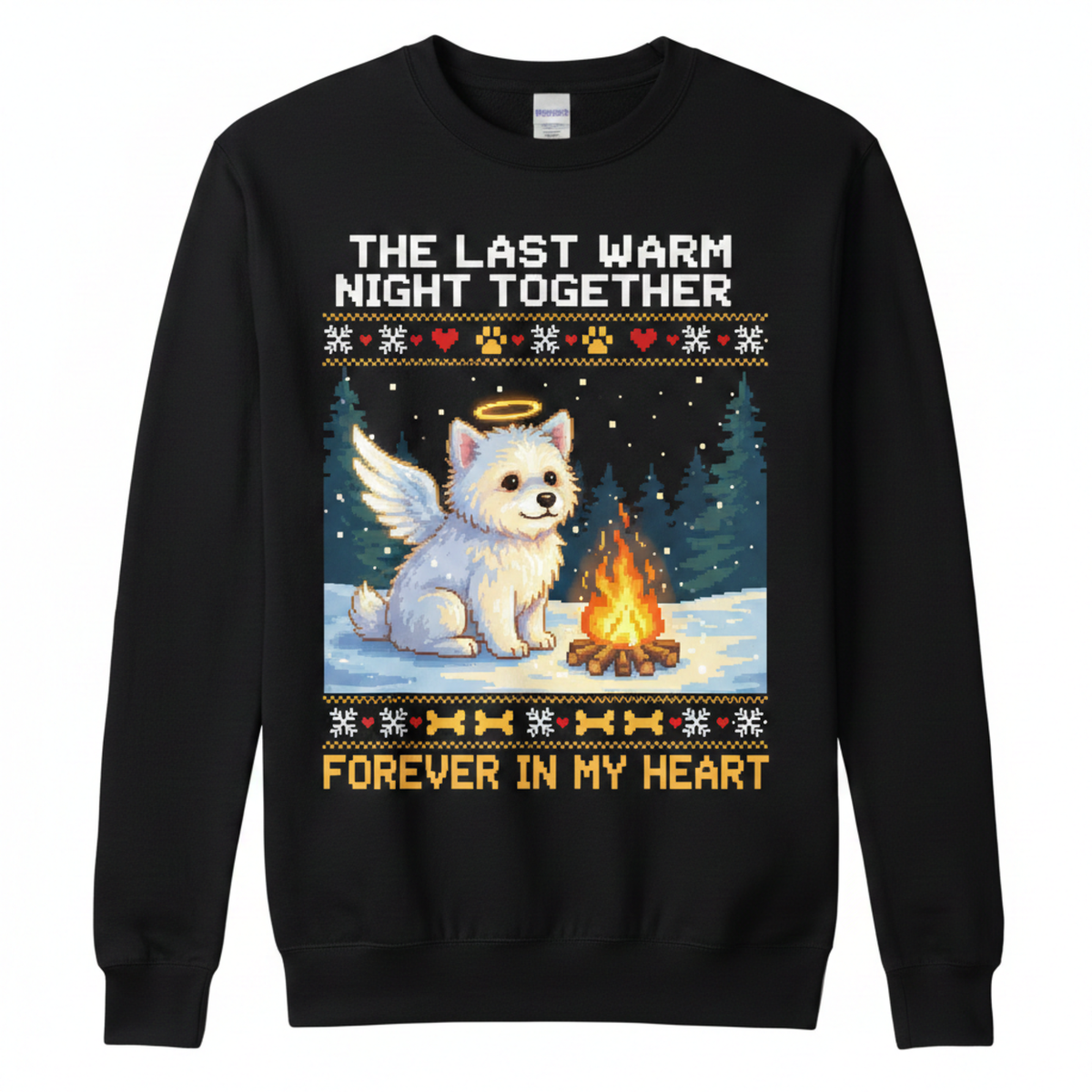 Angel Dog Memorial Ugly Sweatshirt for Dog Lovers
