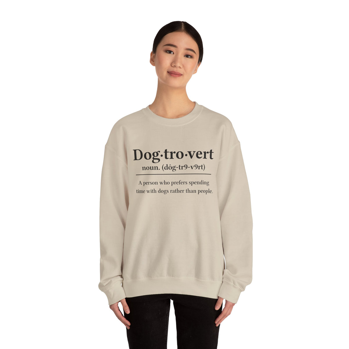 Dogtrovert Sweatshirt for Dog Lovers