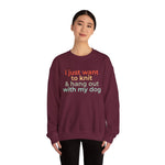 Knit & Dog Lover Sweatshirt – Cozy Gift for Knitters