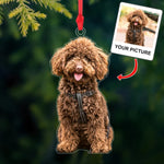 Custom Pet Photo Acrylic Ornament