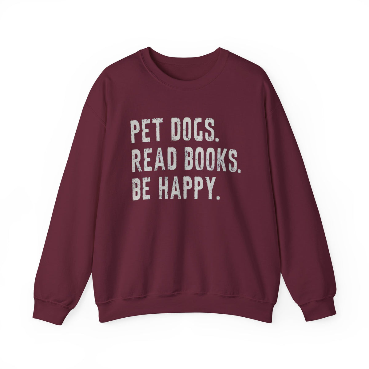 Pet Dogs Read Books Sweatshirt for Dog Lovers