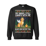 Angel Dog Memorial Ugly Sweatshirt for Camping Lovers