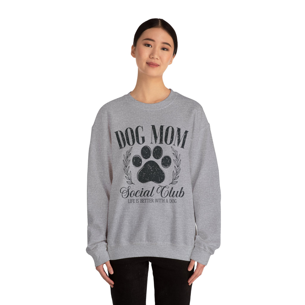 Dog Mom Club Sweatshirt for Dog Lovers