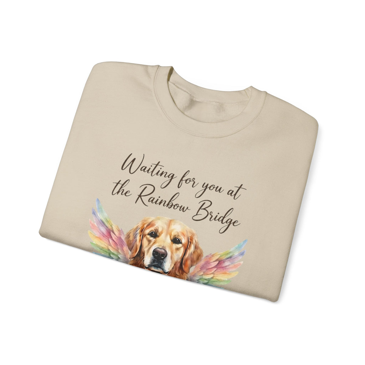 Personalized Dog Memorial Sweatshirt – Light Colors