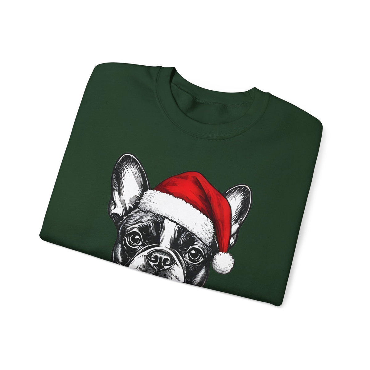 Personalized Christmas Dog Sweatshirt – Custom Breed & Name Holiday Gift