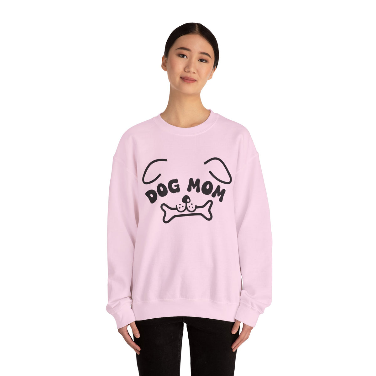 Dog Mom Sweatshirt for Her – Cute Dog Lover Gift