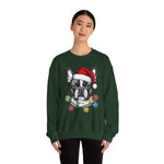 Personalized Christmas Dog Sweatshirt – Custom Breed & Name Holiday Gift