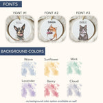 Personalized Pet Photo Ceramic Ornament Gift