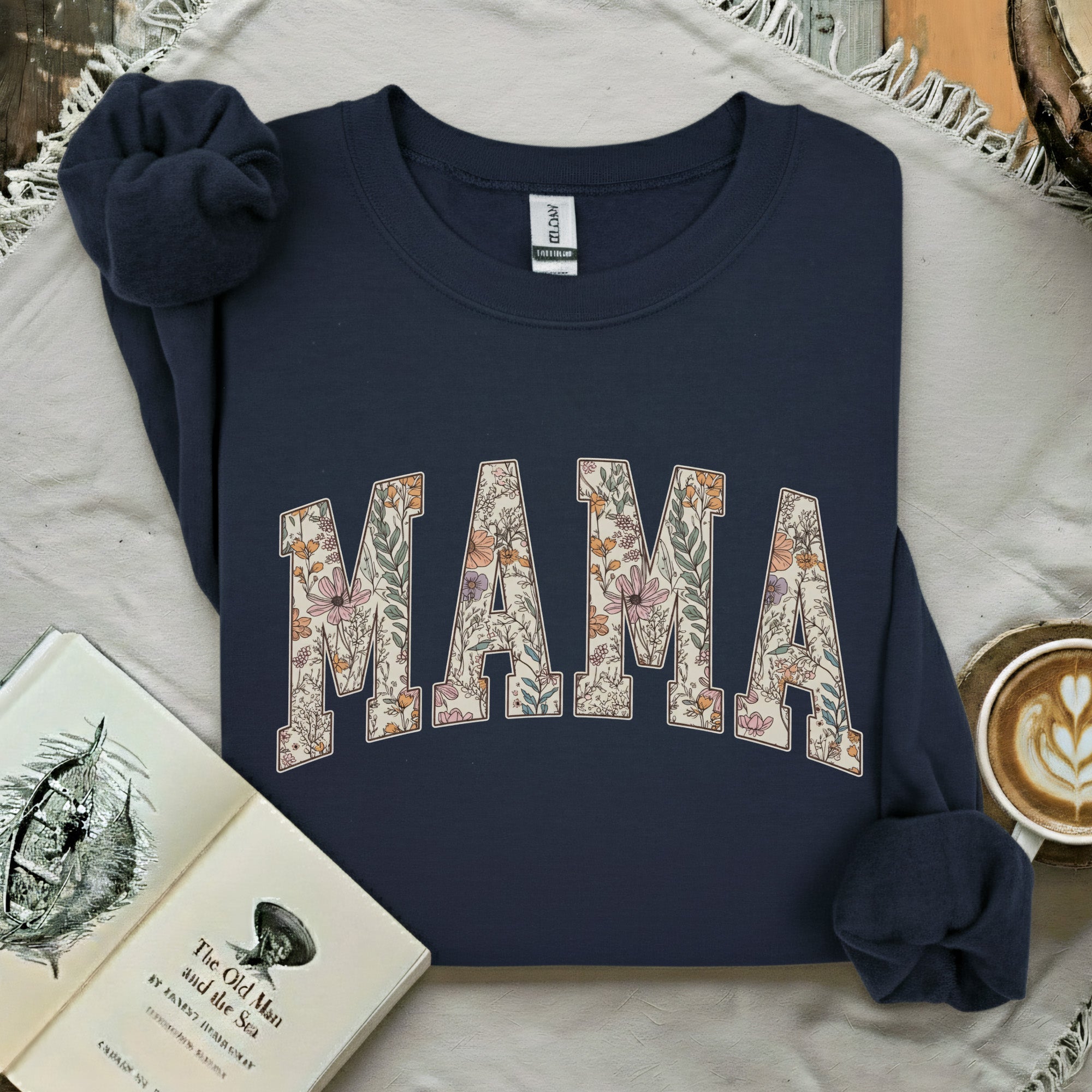 MAMA Floral Sweatshirt