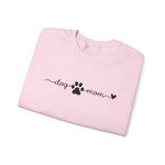Dog Mom Heart Sweatshirt