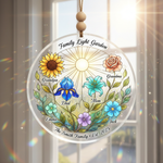 Family Garden Personalized Acrylic Ornament for Family