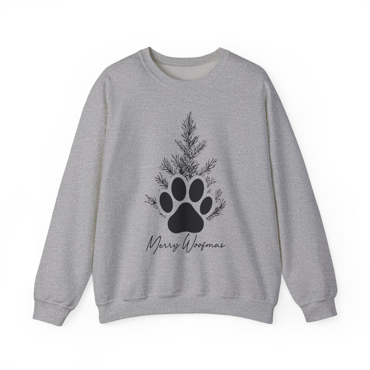 Merry Woofmas Sweatshirt for Dog Moms