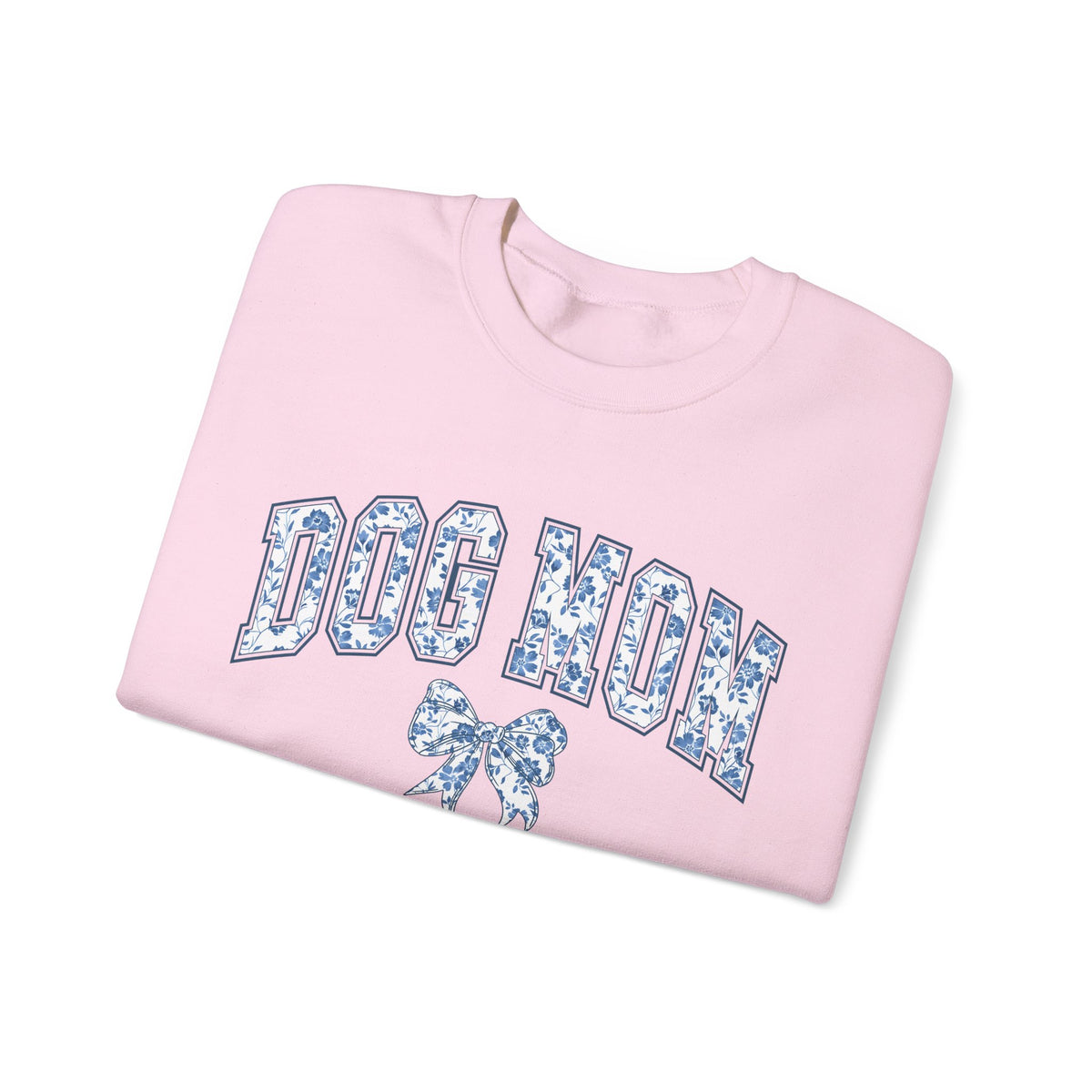 Embroidered Dog Mom Sweatshirt – Floral Gift for Women