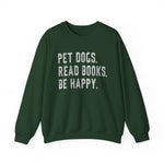 Pet Dogs Read Books Sweatshirt for Dog Lovers