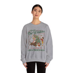 Vintage Christmas “Deck These Halls” Sweatshirt – From The Windows Holiday Crewneck